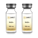 Buy NAD+ America 500mg Vial Twin Pack from Direct Peptides