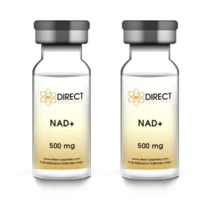 Buy NAD+ America 500mg Vial Twin Pack from Direct Peptides
